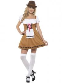 Oktoberfest Beer Maid Kjole Large