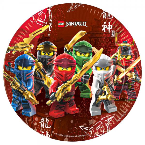 Lego Ninjago Papptallerkener