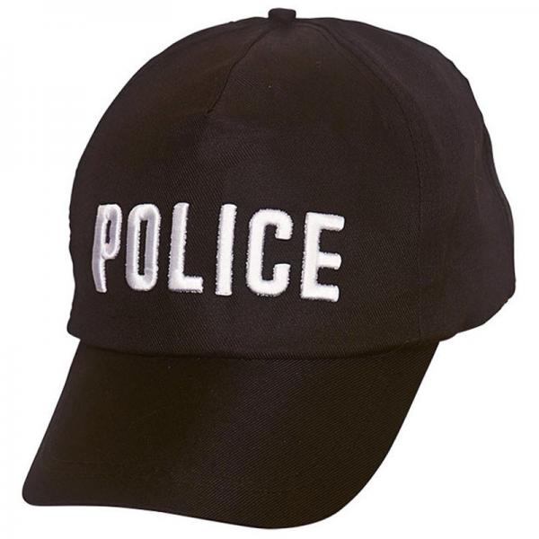 Svart Politi Caps