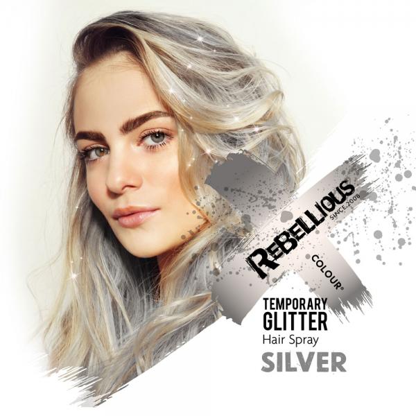 Glitter Hrspray Rebellious Slv