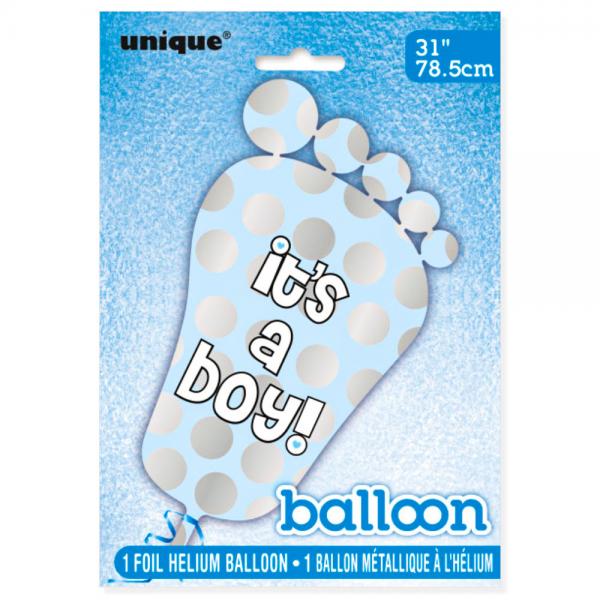 It's A Boy Ballong Lysebl & Slv