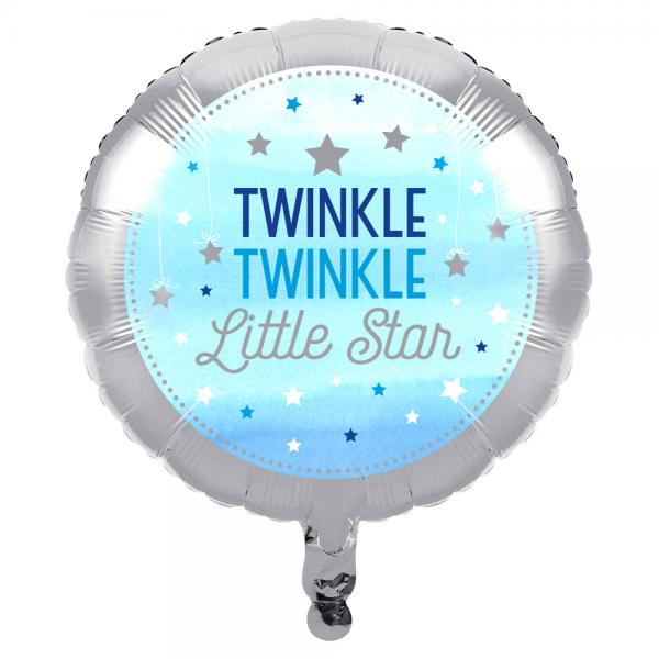 Twinkle Twinkle Little Star Folieballong Lysebl