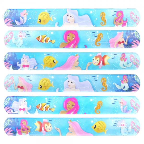 Slap Bracelet Slapwrap Bnd Mermaid