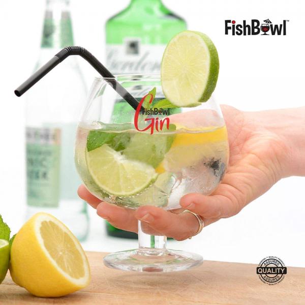 Gin Glass Fishbowl 2-pakning