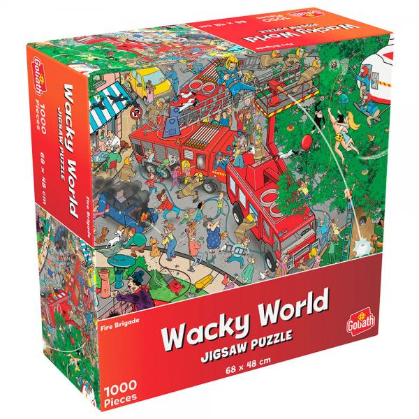 Wacky World Brannvesenet Puslespill 1000 Brikker