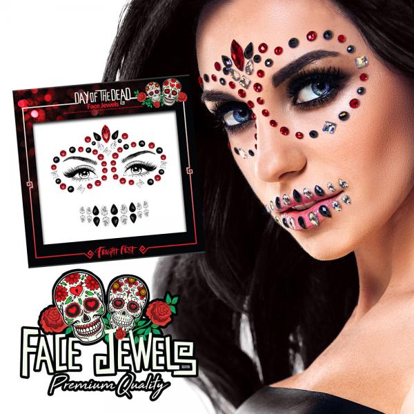 Day of the Dead Face Jewels