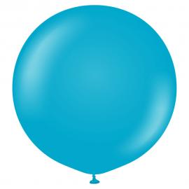 Blå Gigantiske Latexballonger Blue Glass 2-pakning