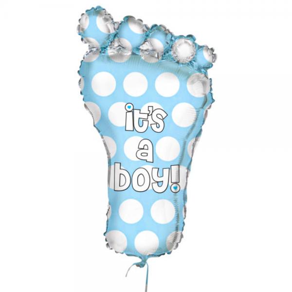 It's A Boy Ballong Lysebl & Slv