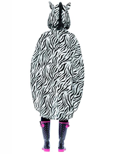 Zebra Regnponcho