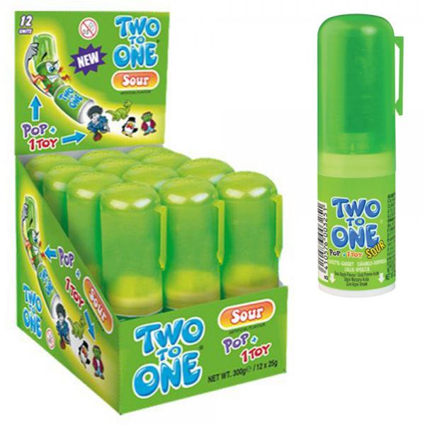 Two To One Godteri med Lekety Sur