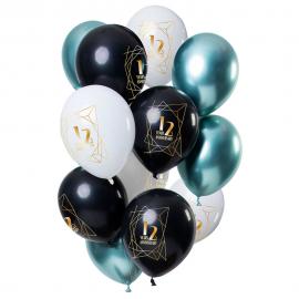 12,5 Year Anniversary Ballonger Luxury Emerald