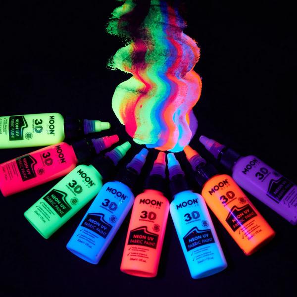 Moon Glow Neon UV Tekstilfarge 30 ml