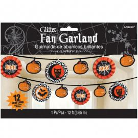 Halloween Girlander Glitter