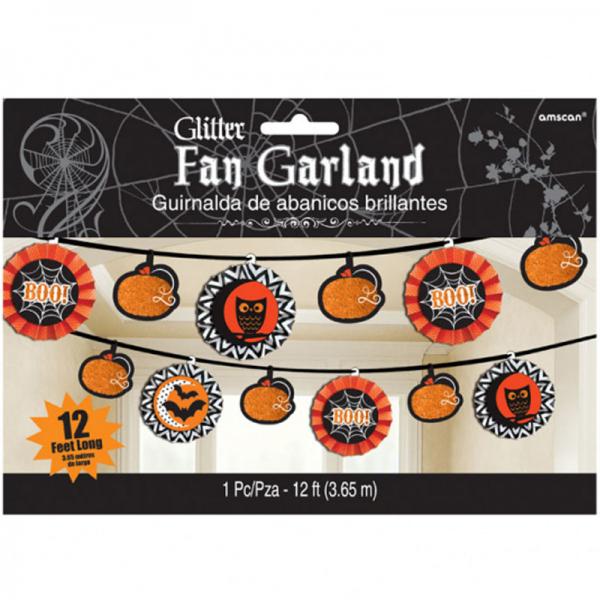 Halloween Girlander Glitter