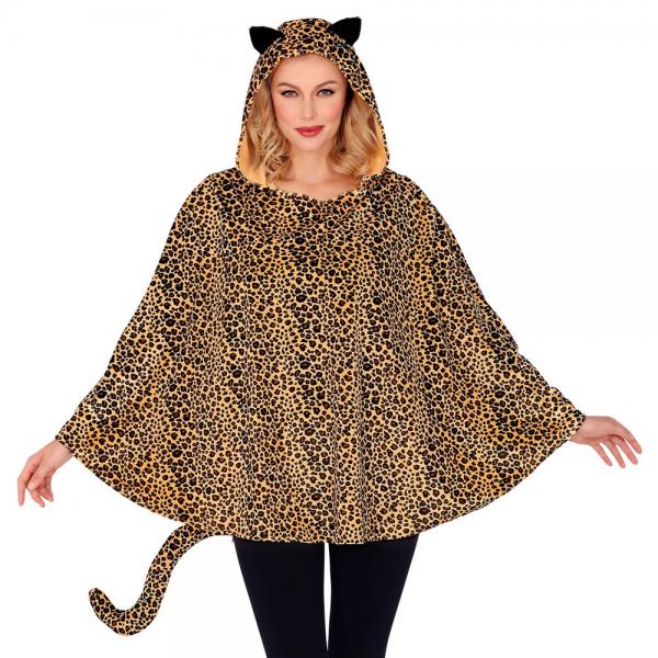 Leopard Poncho