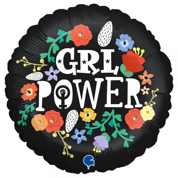 Grl Power Folieballong