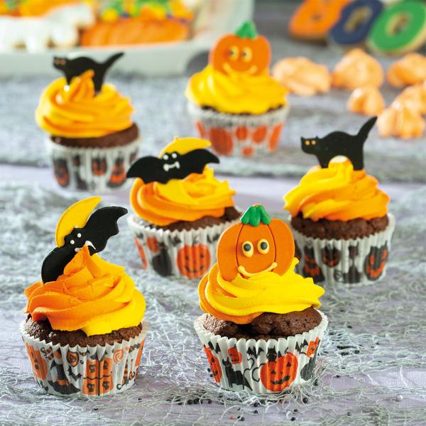 Muffinsformer Halloween