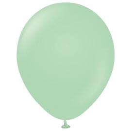 Premium Latexballonger Macaron Green 25-pakning