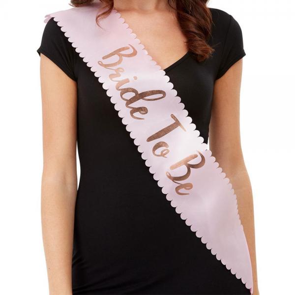 Bride To Be Sash Lyserosa