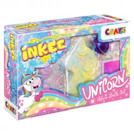 Inkee Badebomber Unicorn Glam Sett