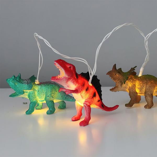 LED Lyslenke Dinosaurer