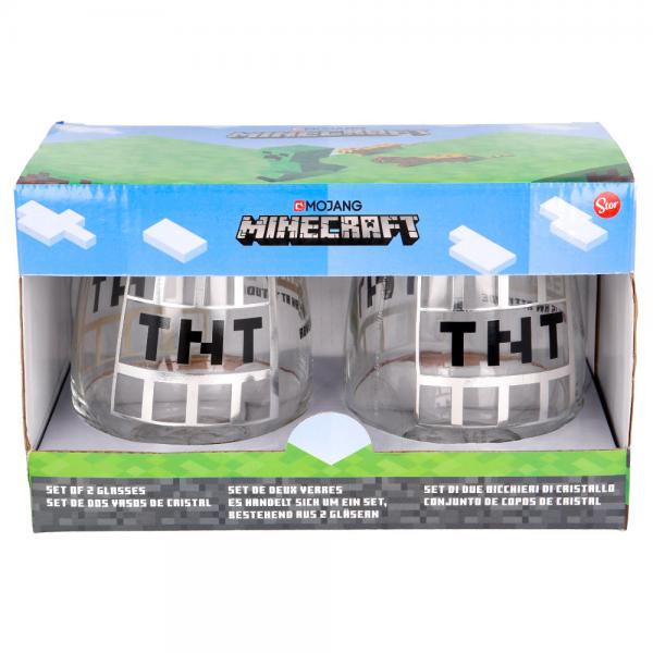 Minecraft TNT Glass 2-pakning