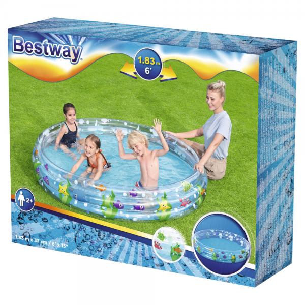 Bestway Oppblsbart Barnebasseng Deep Dive