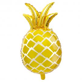 Ananas Gull Folieballong