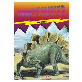 Dinosaurer Fargeleggingsbok