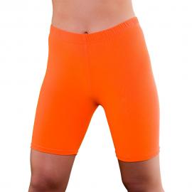 80-talls Sykkelbukser Neon Oransje Medium/Large