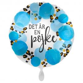 Det Är En Pojke Ballong Leopard