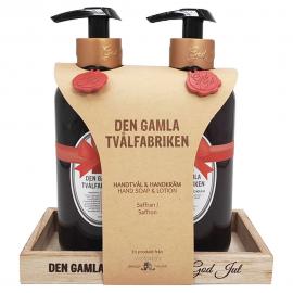 Julesett Den Gamla Tvålfabriken Såpe & Lotion Safran