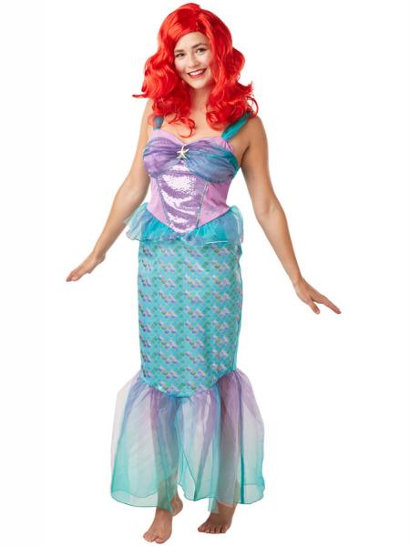 Ariel Little Mermaid Kostyme