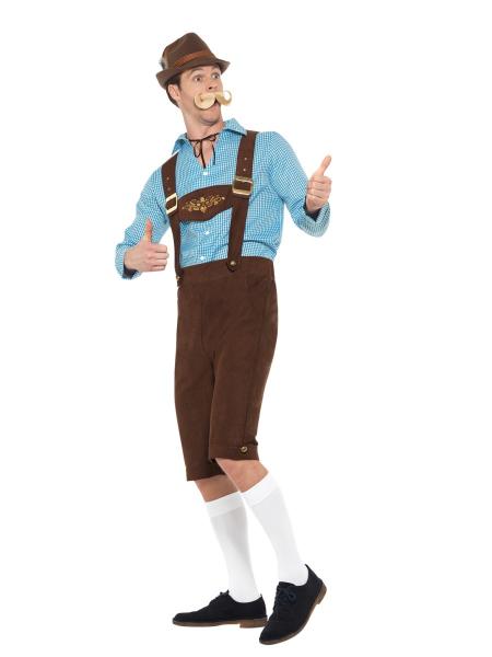 Oktoberfest Lederhosen Kostyme Bltt & Brunt