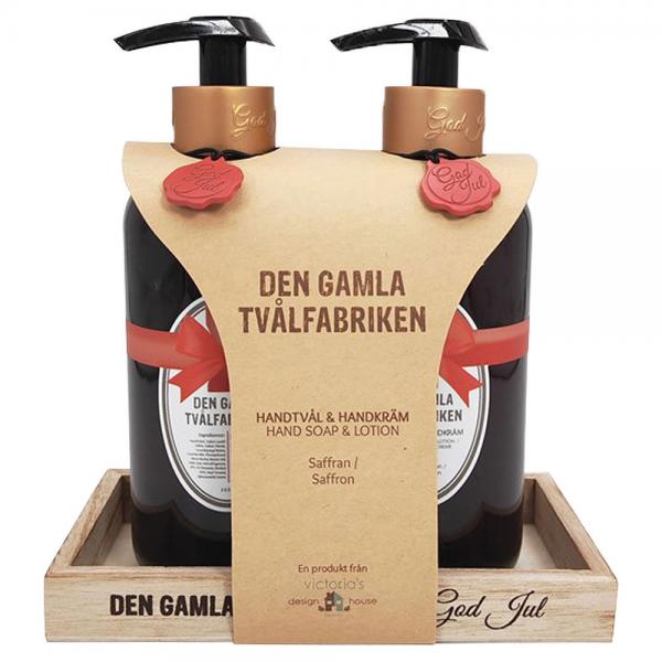 Julesett Den Gamla Tvlfabriken Spe & Lotion Safran