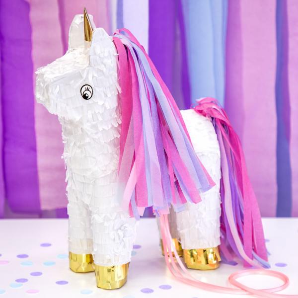 Pinata Hvit Unicorn