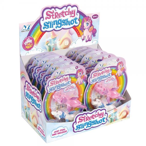 Stretchy Enhjrning Lekety 2-pakning