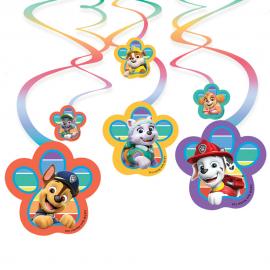 Paw Patrol Friends Swirl Dekorasjoner