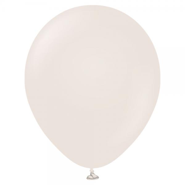 Beige Store Standard Latexballonger White Sand