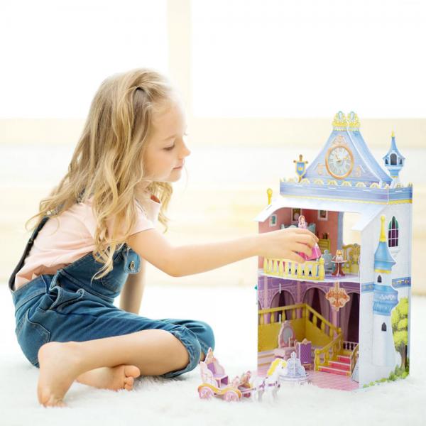 3D Puslespill Prinsesse Slott