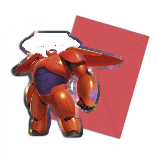 Big Hero 6 Invitasjonskort