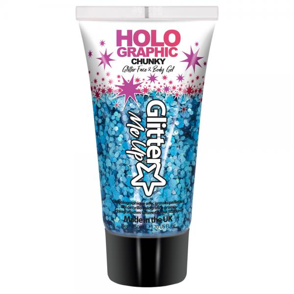 PaintGlow Chunky Glitter Gel Holografisk