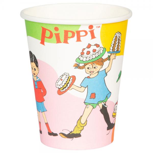 Pippi Engangskopper 8-pakning