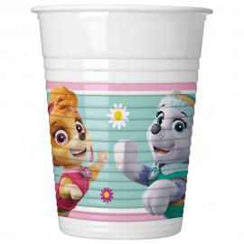 Paw Patrol Skye & Everest Plastkopper