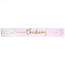 Banner On Your Christening Lyserosa