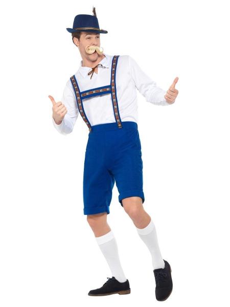 Oktoberfest Lederhosen Kostyme Bltt