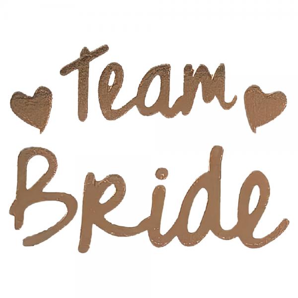 Team Bride Midlertidige Tatoveringer