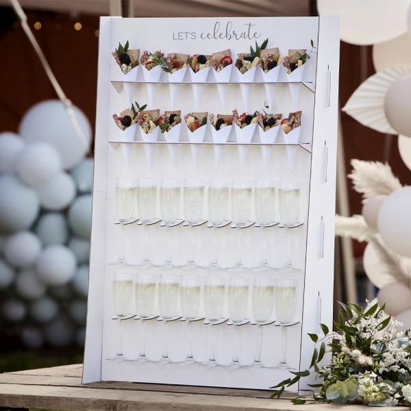 Snacks- og Drinkholder Botanical Wedding