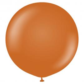 Oransje Store Latexballonger Rust Orange