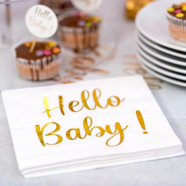 Engangsservietter Hello Baby 20-pakning